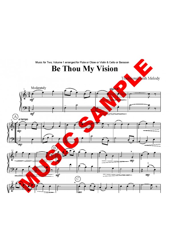 Be Thou My Vision - Duet for Strings or Woodwinds
